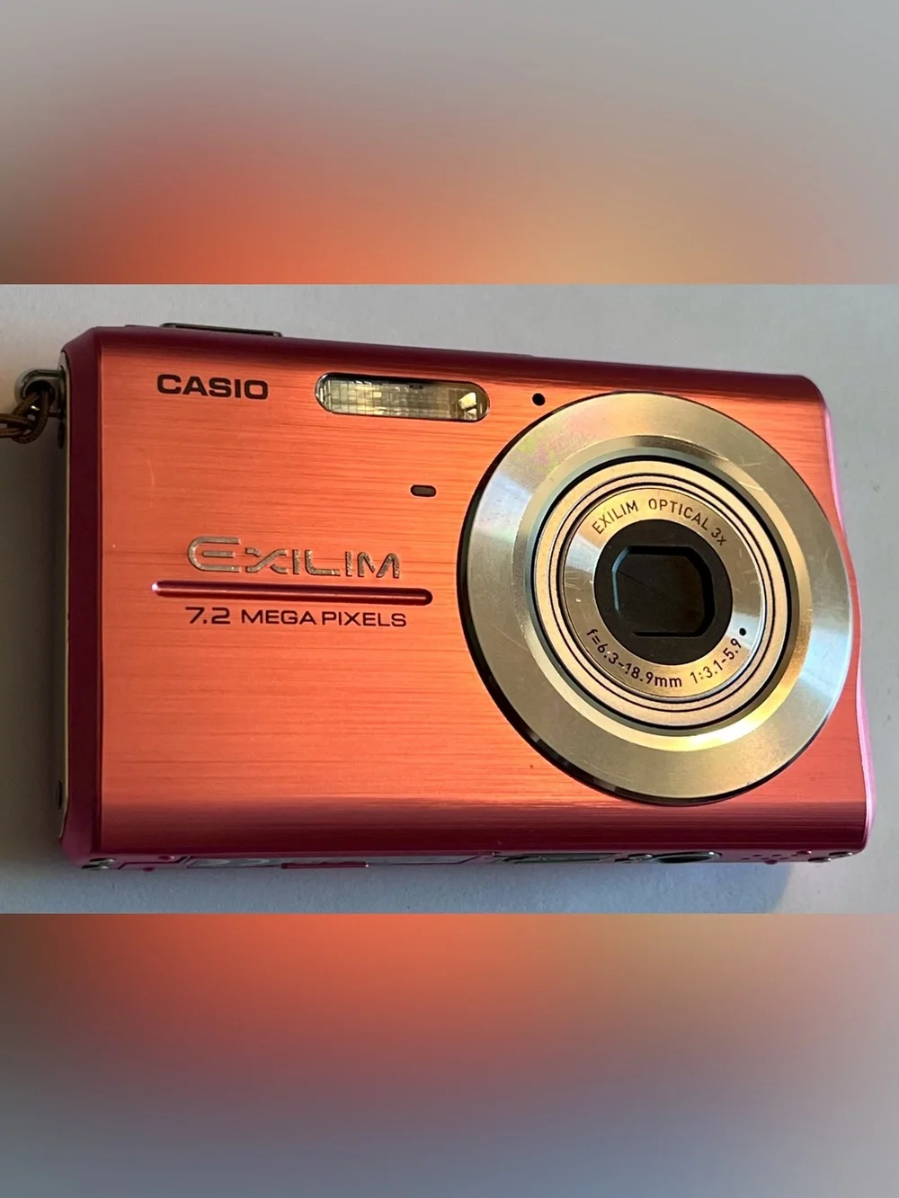 Casio Exilim EX-Z75 Pink Compact Digital Camera w/Accessories Retro Vintage Y2K
